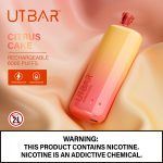 UT Bar Rechargeable Disposable (6000 Puffs)